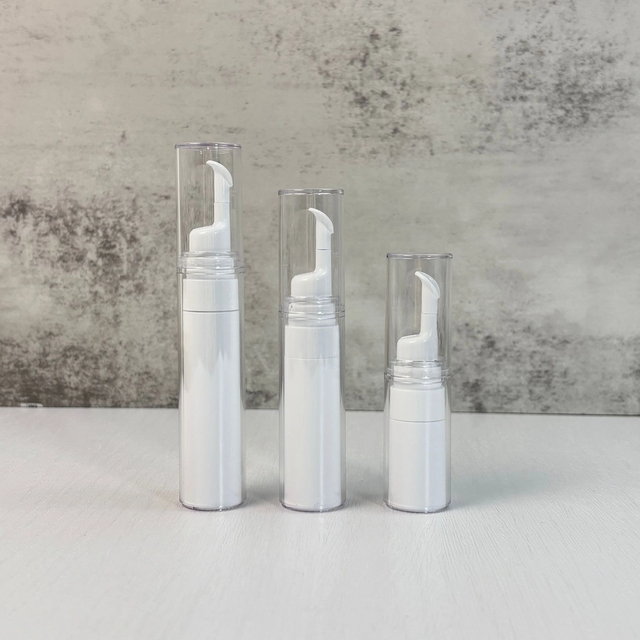 White Eye Cream Massage Bottles