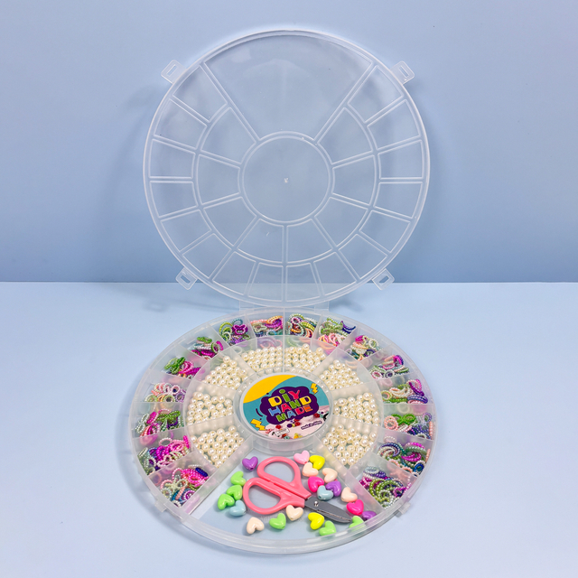 Round DIY Bracelet & Necklace Making Kit