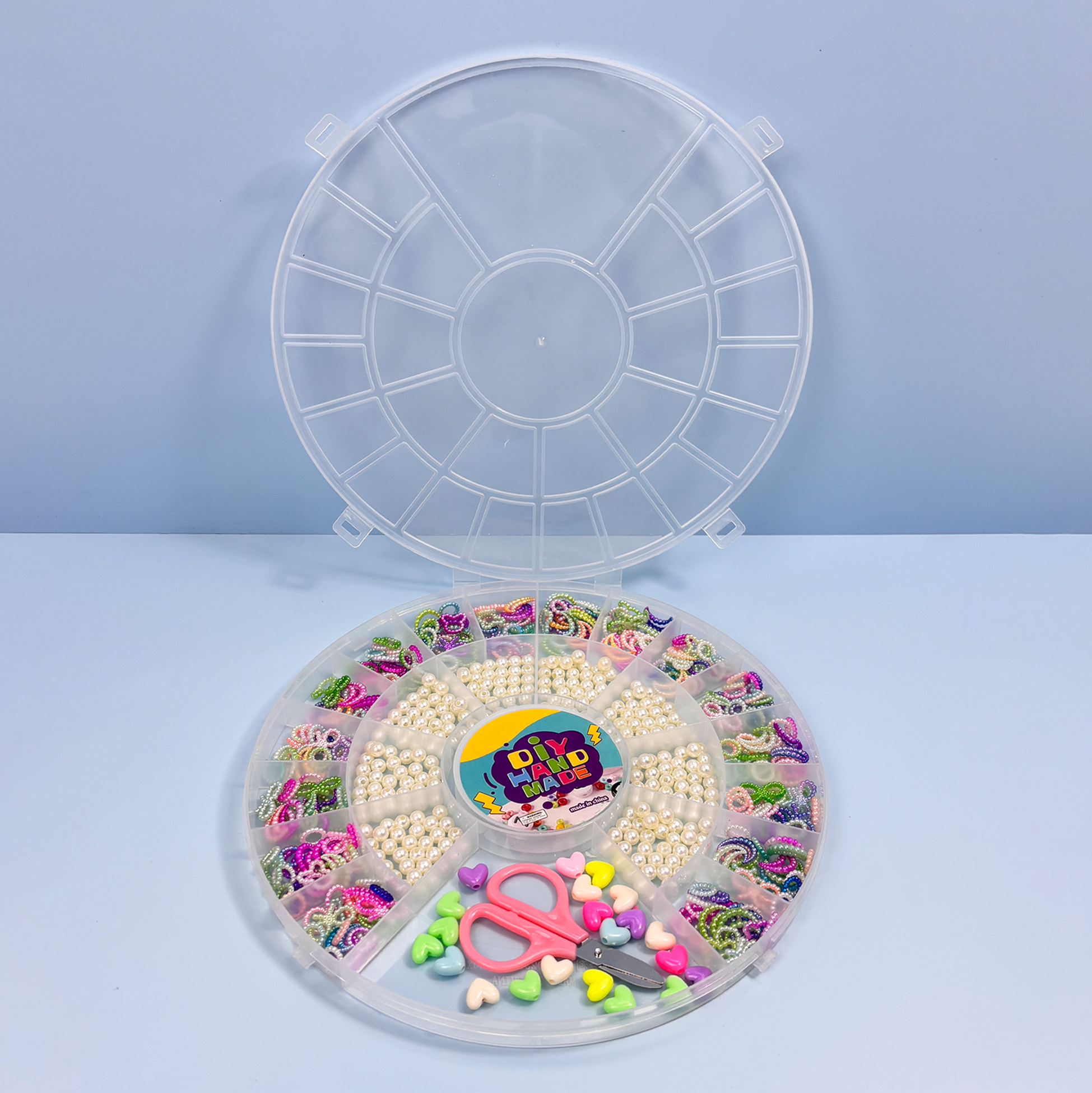 Round DIY Bracelet & Necklace Making Kit