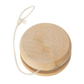 Natural Wood Yo-yo Wooden Yo-yo with Cotton String