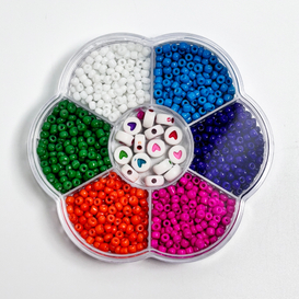 DIY Jewelry Making Kit with Colorful Beads