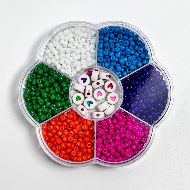 DIY Jewelry Making Kit with Colorful Beads