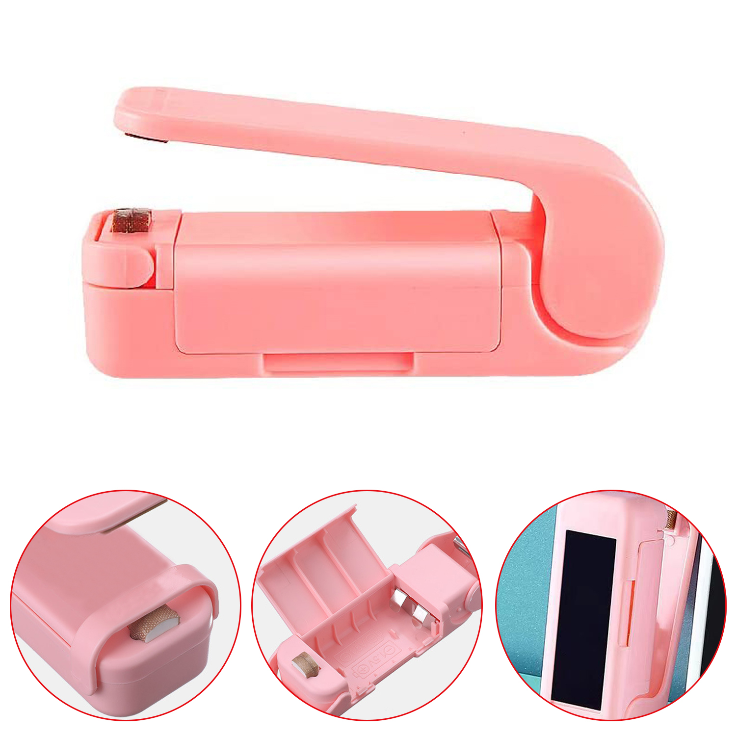 Heat Sealing Machine Mini Bag Sealer Travel Bag Sealer Mini Portable Bag Sealer