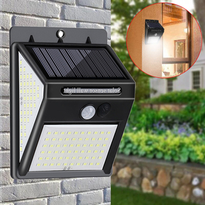 144 LED Solar Light Outdoor Solar Lamp PIR Motion Sensor Light Waterproof Solar Powered Sunlight for Garden Decoration
