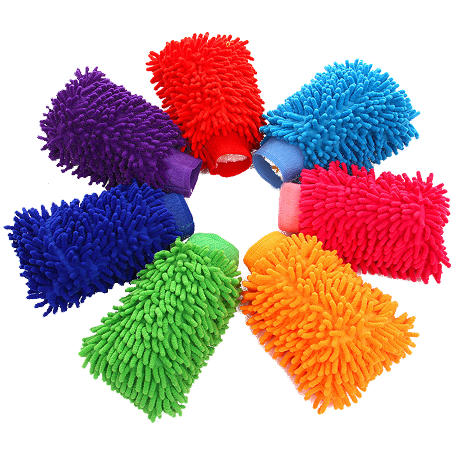 Car Wash Mitt Glove Microfiber Waterproof Car Cleaning Automotive Chenille wash glove