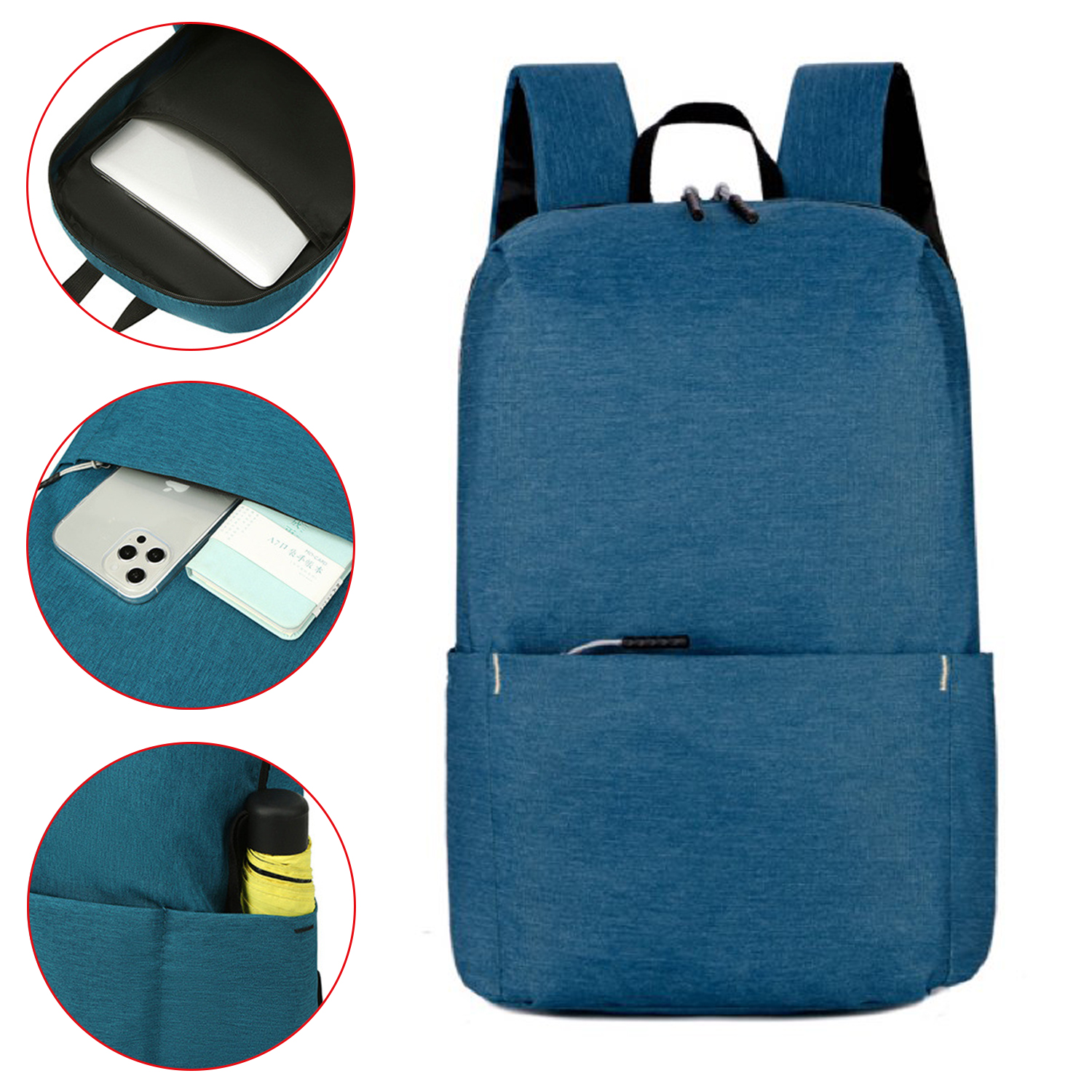 Men's Backpack Multifunctional Waterproof Bags For Business Laptop Backpack Bagpack Nylon Casual Rucksack