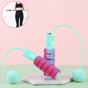 Wireless Jump Rope Weighted Cordless Jump Rope Fitness PVC Cordless Speed Skipping Ropes