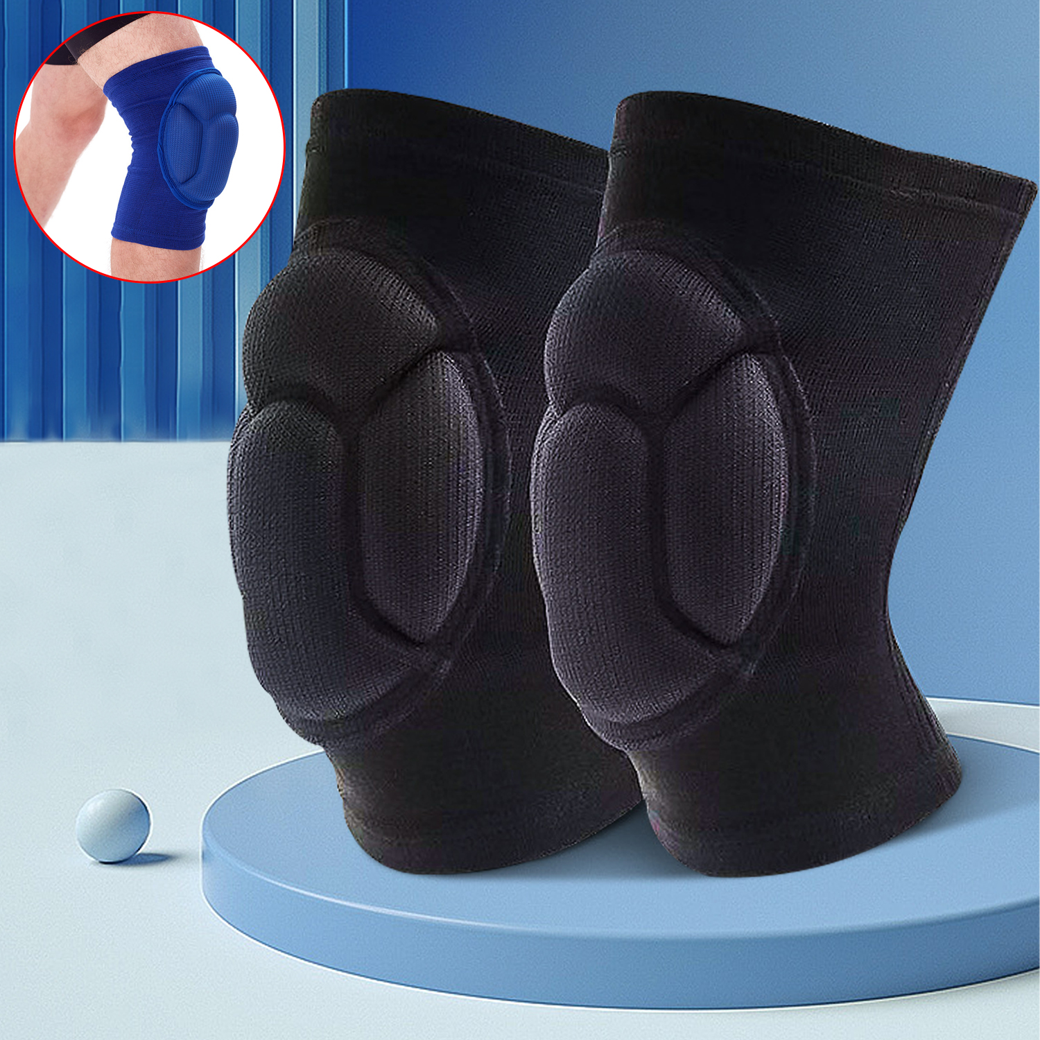 Elastic Sponge Cushion Knee Support Knee Pad Knee Sleeve Breathable Neoprene Knee Support