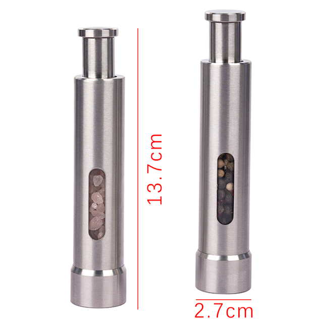 Stainless Steel Pepper Grinder