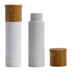 Bamboo Cap PP Tube Lipstick Container