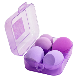 4 Makeup Sponges with 1 Storage Box