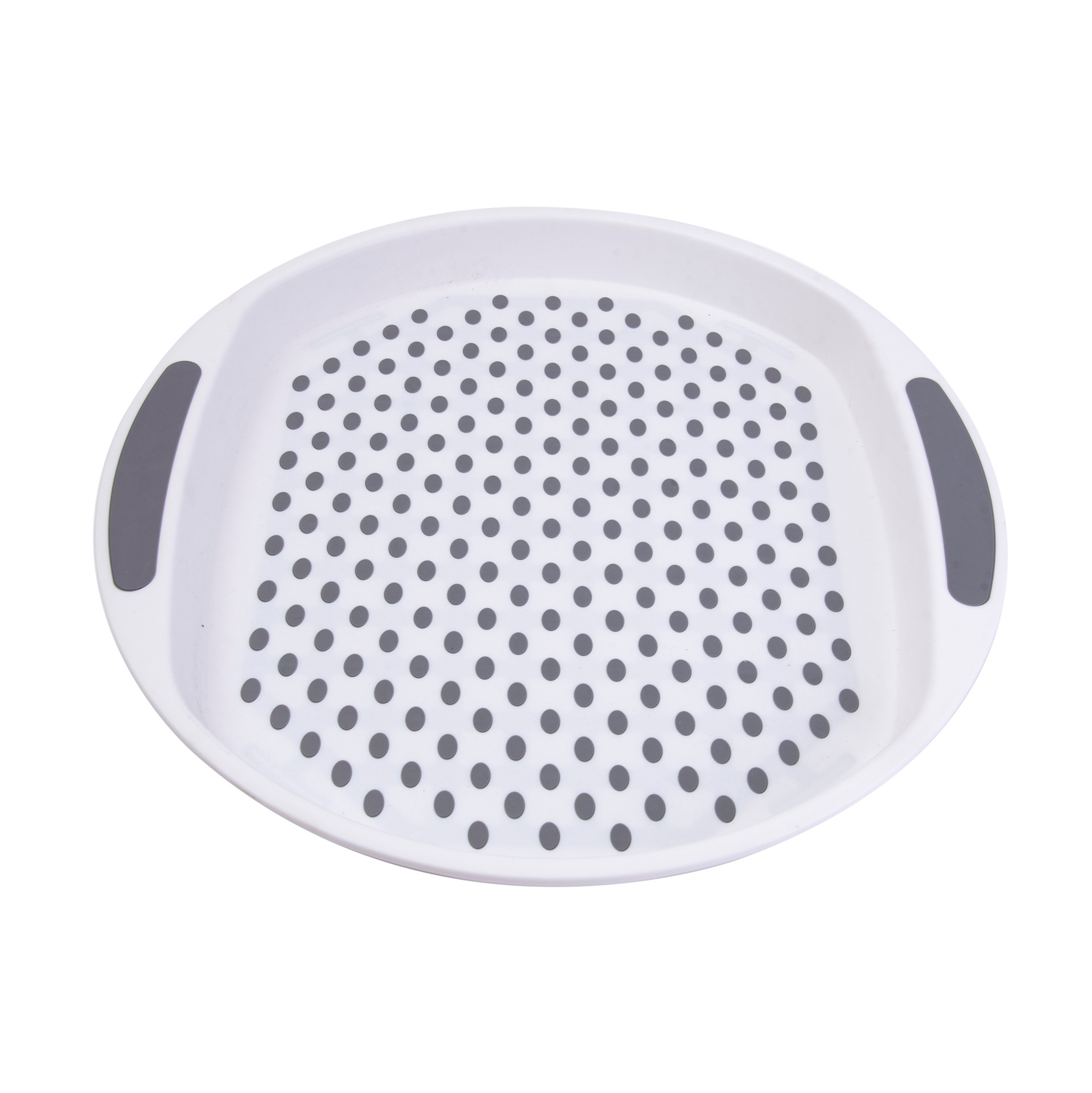 Round PP Plastic Tray with Drainage Holes