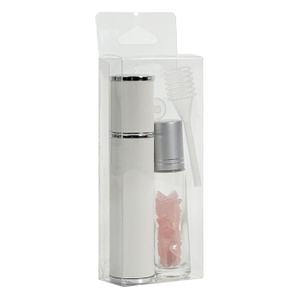 Perfume & Roll-on Bottles Set With Refillable Tools