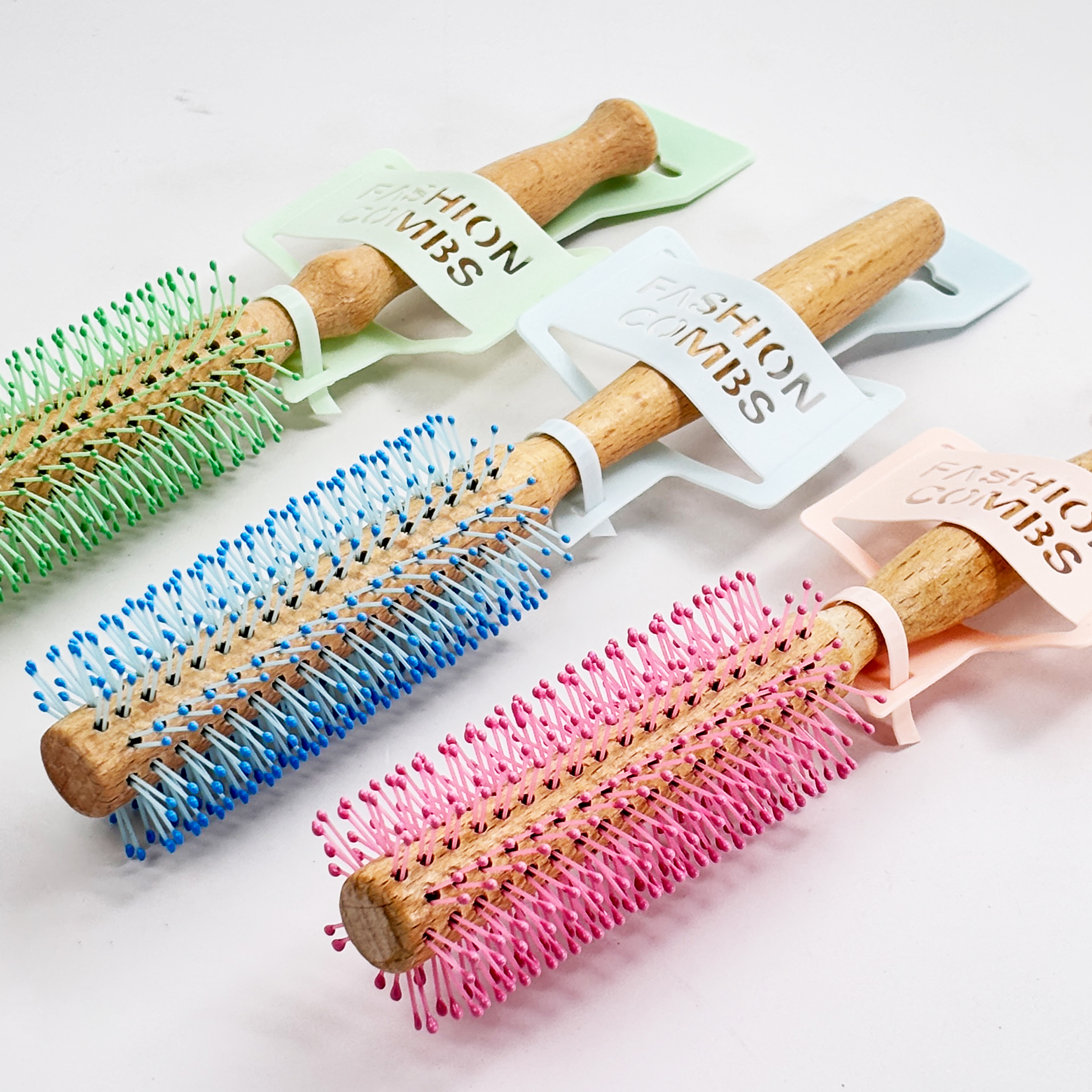 Classic Wooden Hair Comb with Handle