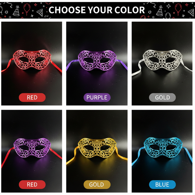 PP Cutout Masquerade Mask