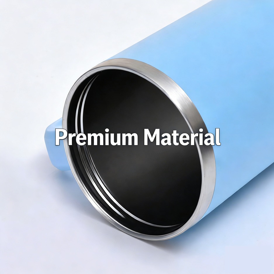 30oz Custom Logo Stainless Steel Tumbler Multi-color Insulated Handle Mug