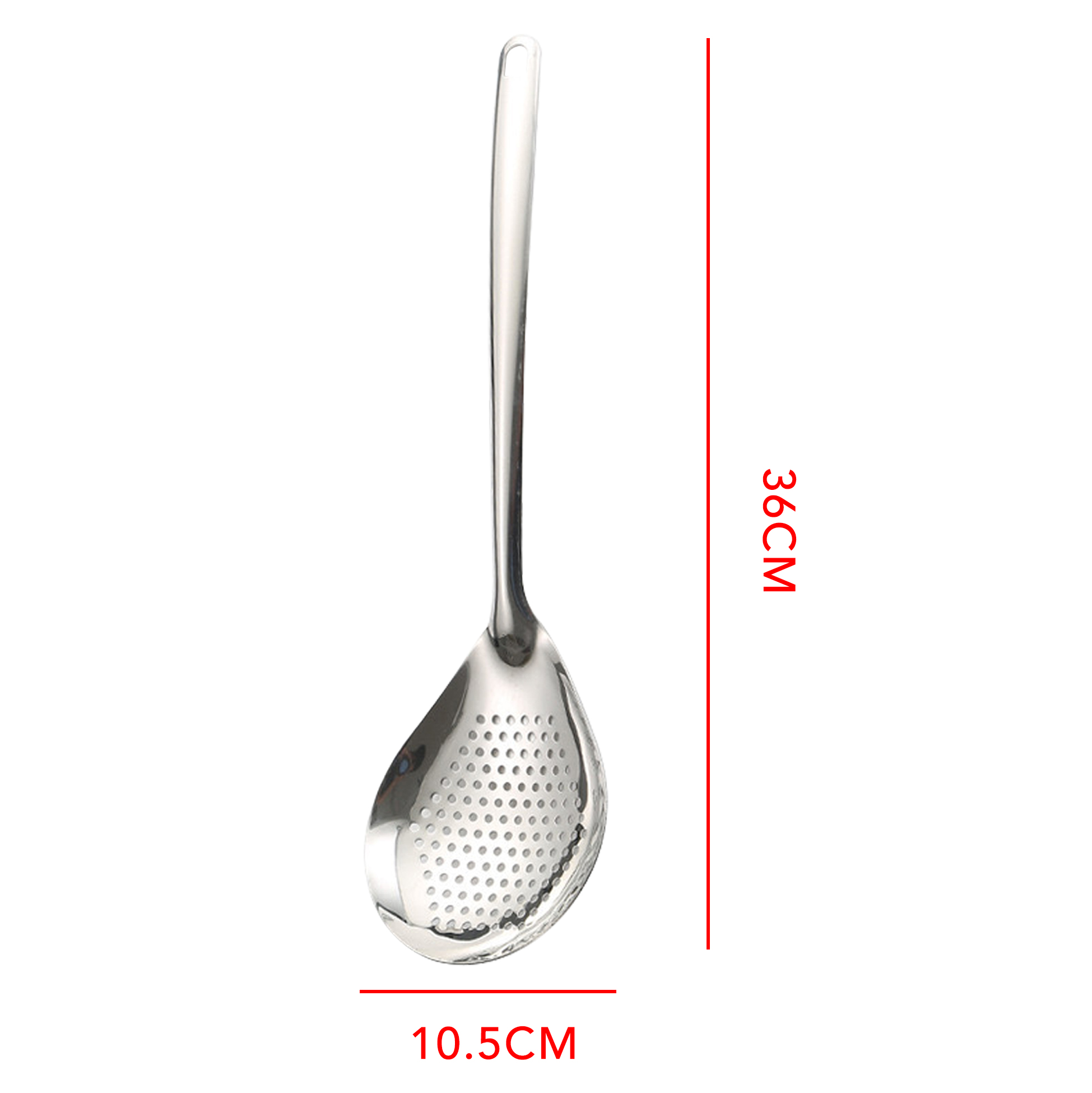 Stainless Steel Slotted Spoon Kitchen Slotted Draining Spoon for Pasta