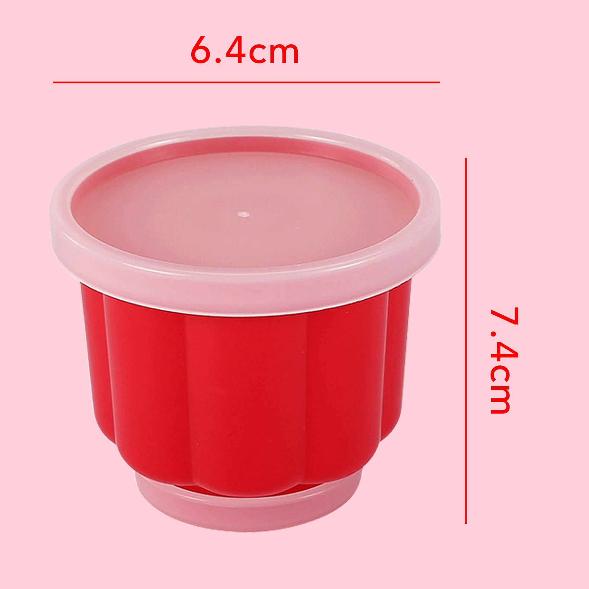 Food-grade PP Pudding Cake Mold Reusable PP Pudding Baking Mold