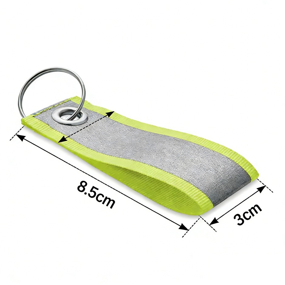 Reflective Keychain High-Visibility Key Strap