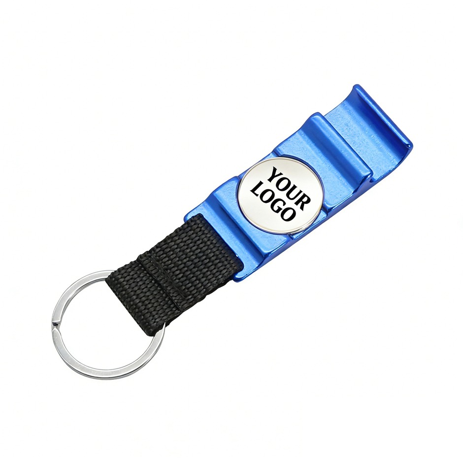 Aluminum Bottle Opener Keychain