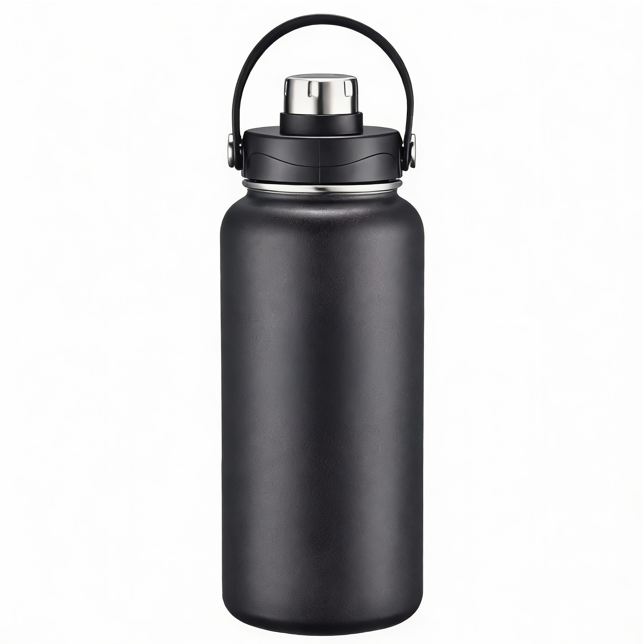 Large-capacity Stainless Steel Water Jug Portable Handle Insulated Bottle
