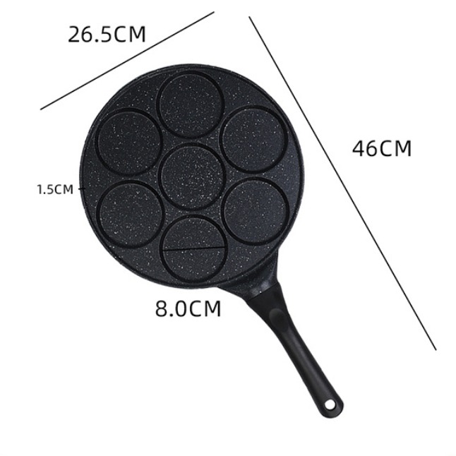 7-Cup Non-Stick Egg Frying Pan