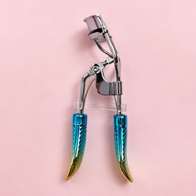 Iridescent Feather Eyelash Curler