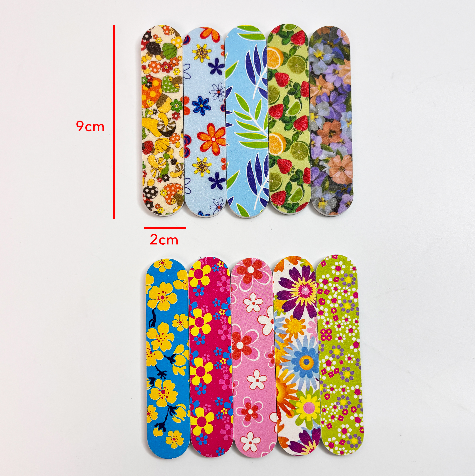 Set of 5 Trendy Pattern Nail File