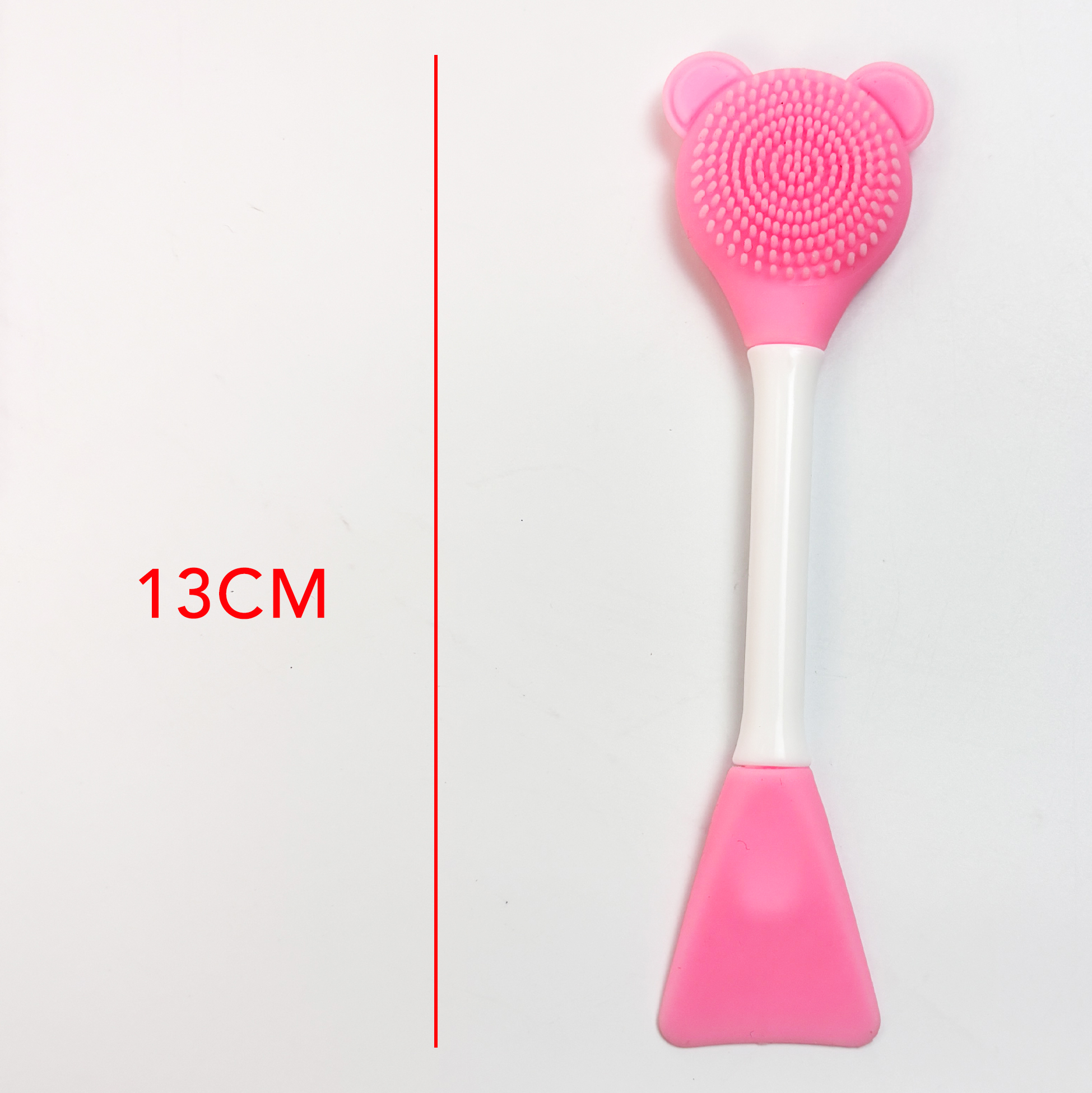 Cute Bear Ear Silicone Face Mask Brush