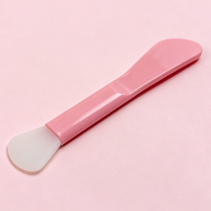 Silicone Face Mask Brush Pink Facial Mask Spatula