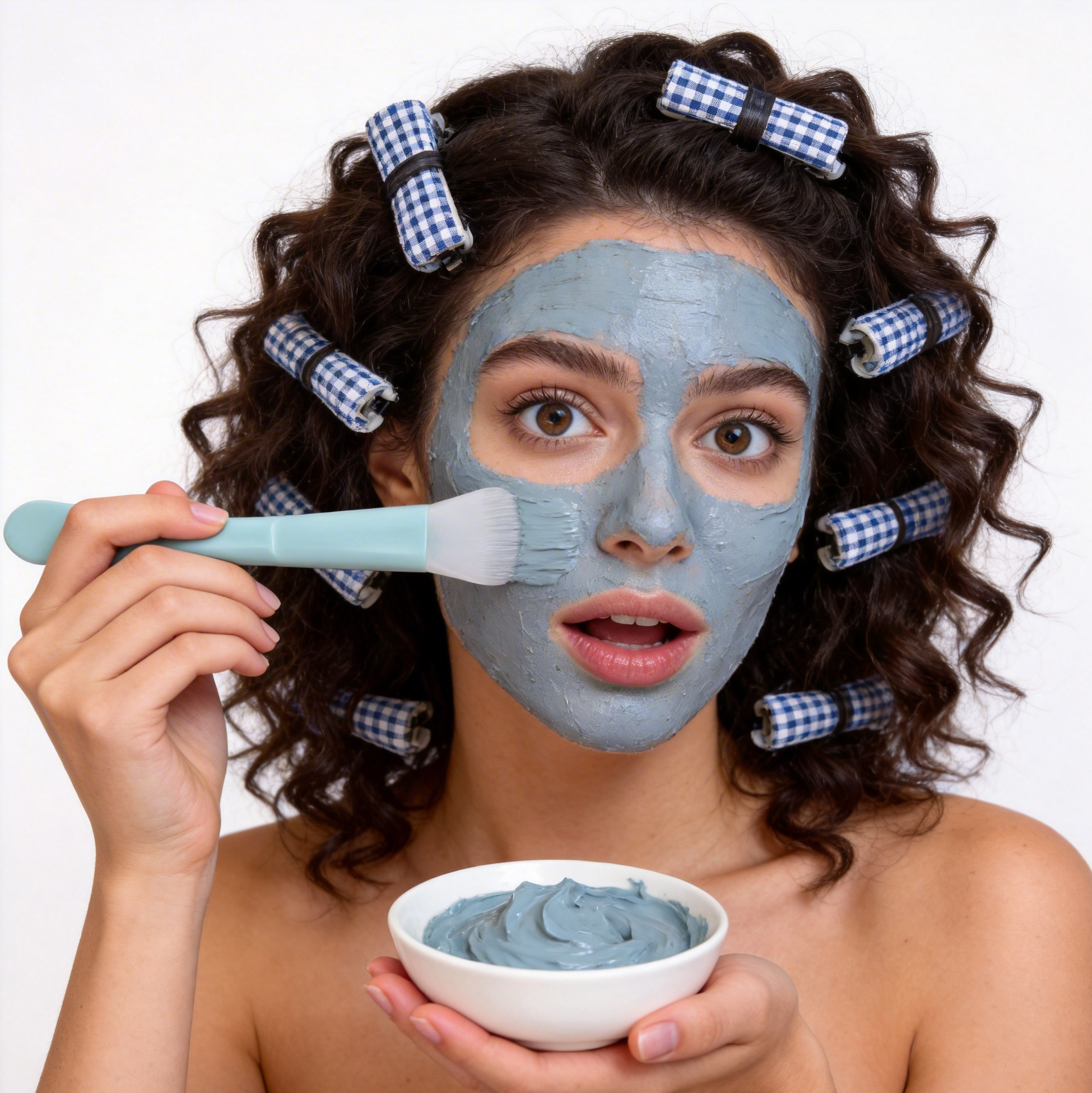 Dual-Ended Silicone Face Mask Brush