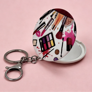 Makeup Splash Art Compact Mirror
