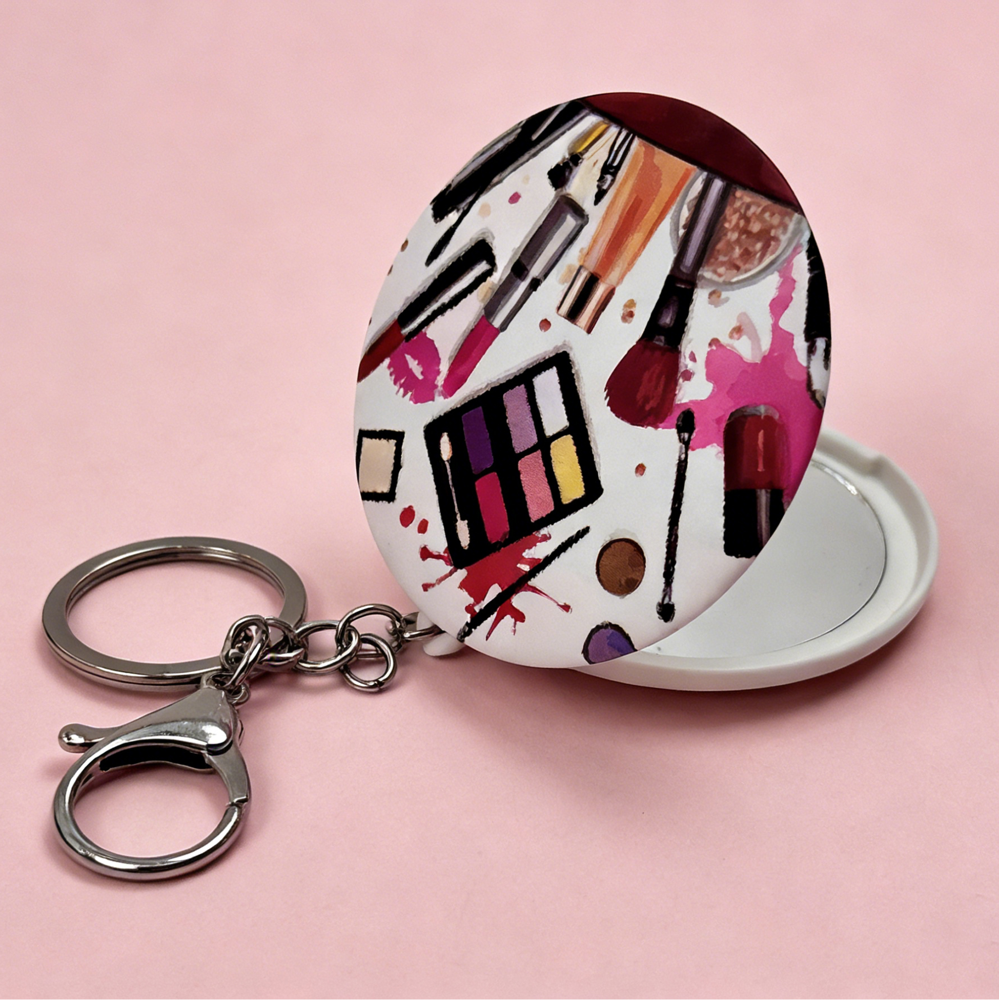 Makeup Splash Art Compact Mirror