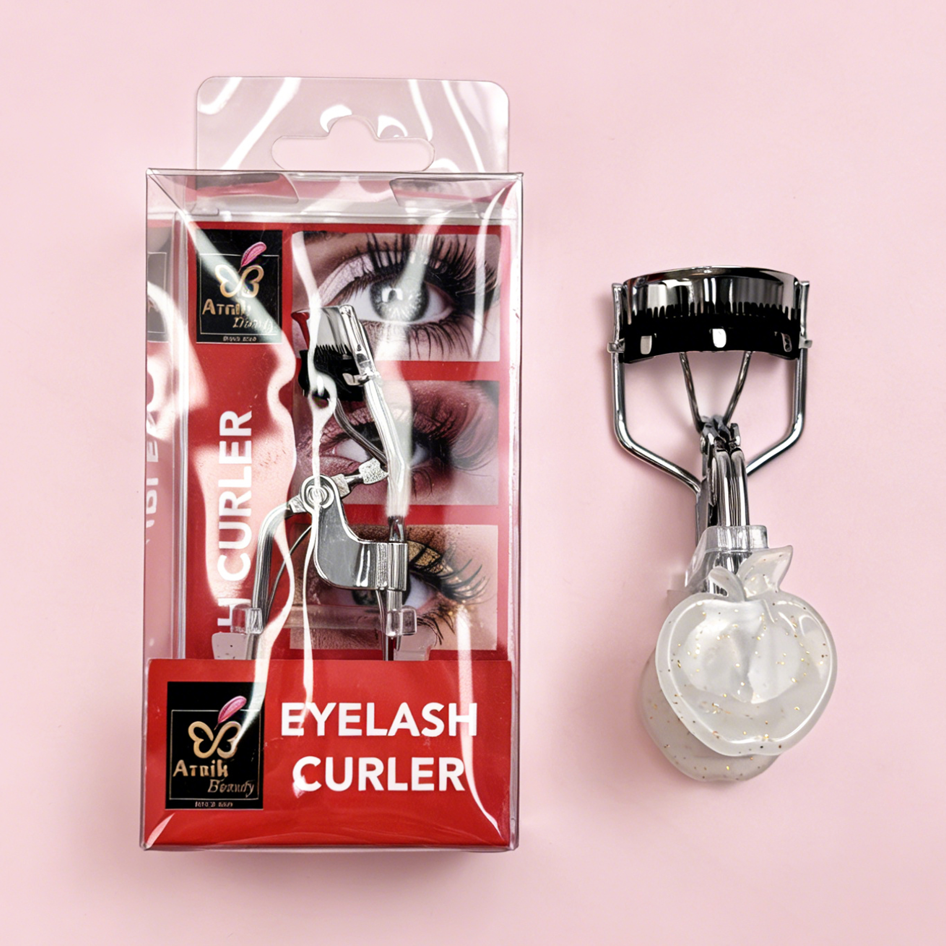 2-in-1 Apple Handle Eyelash Curler