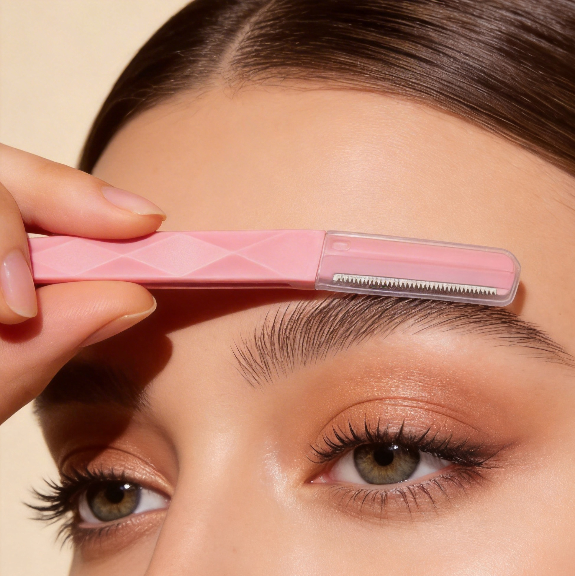 Diamond Texture Eyebrow Razor for Women