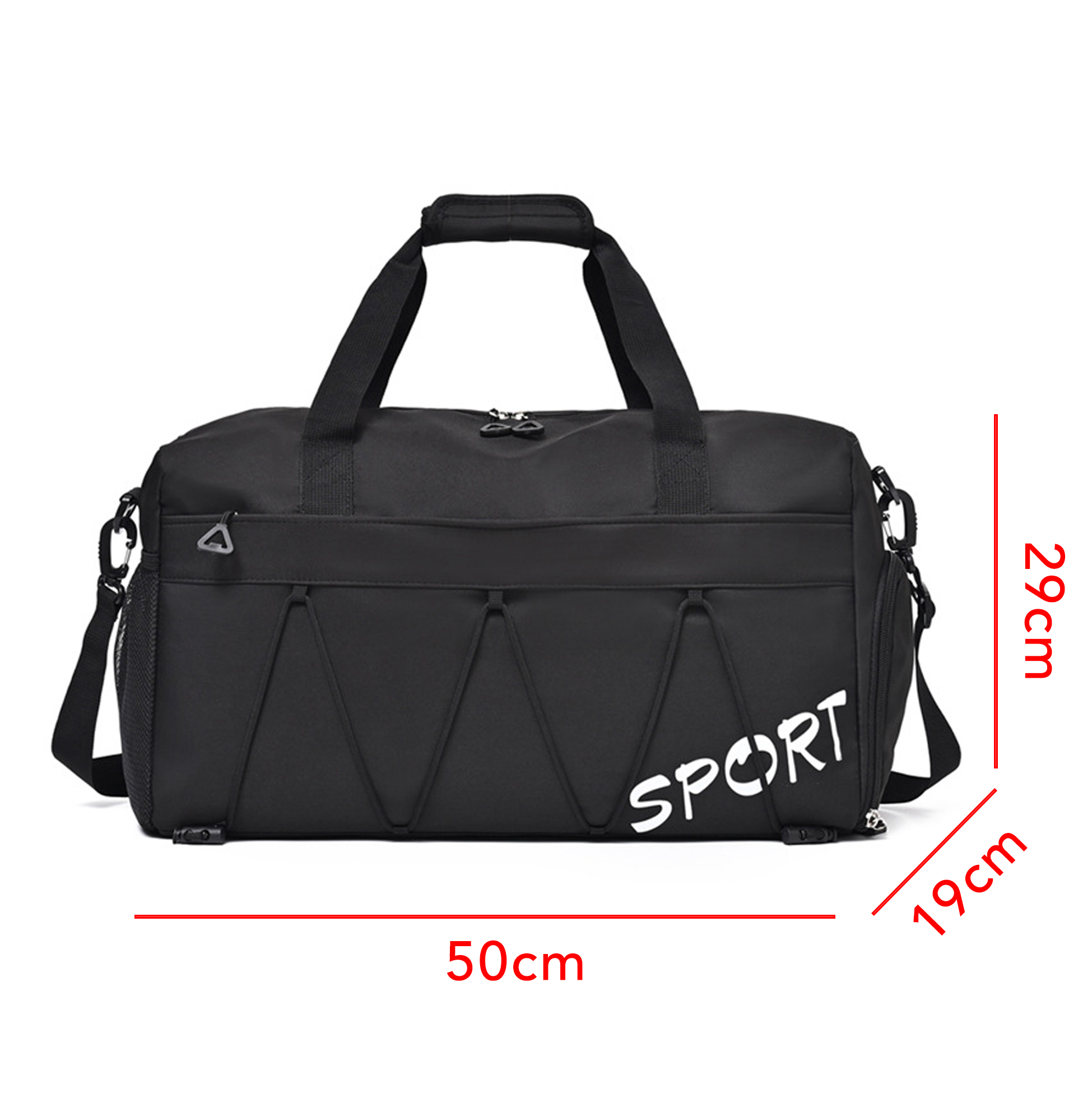 Sports Duffle Bag, Gym Travel Weekender Bag