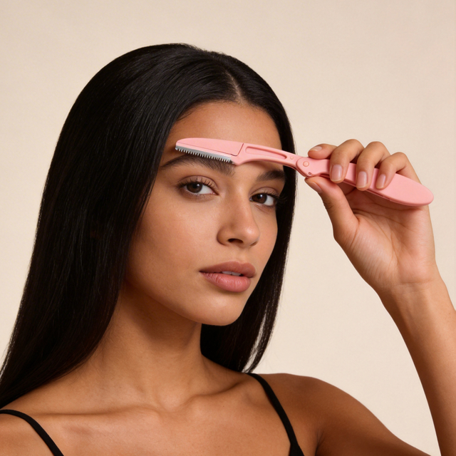 Foldable Eyebrow Razor for Women