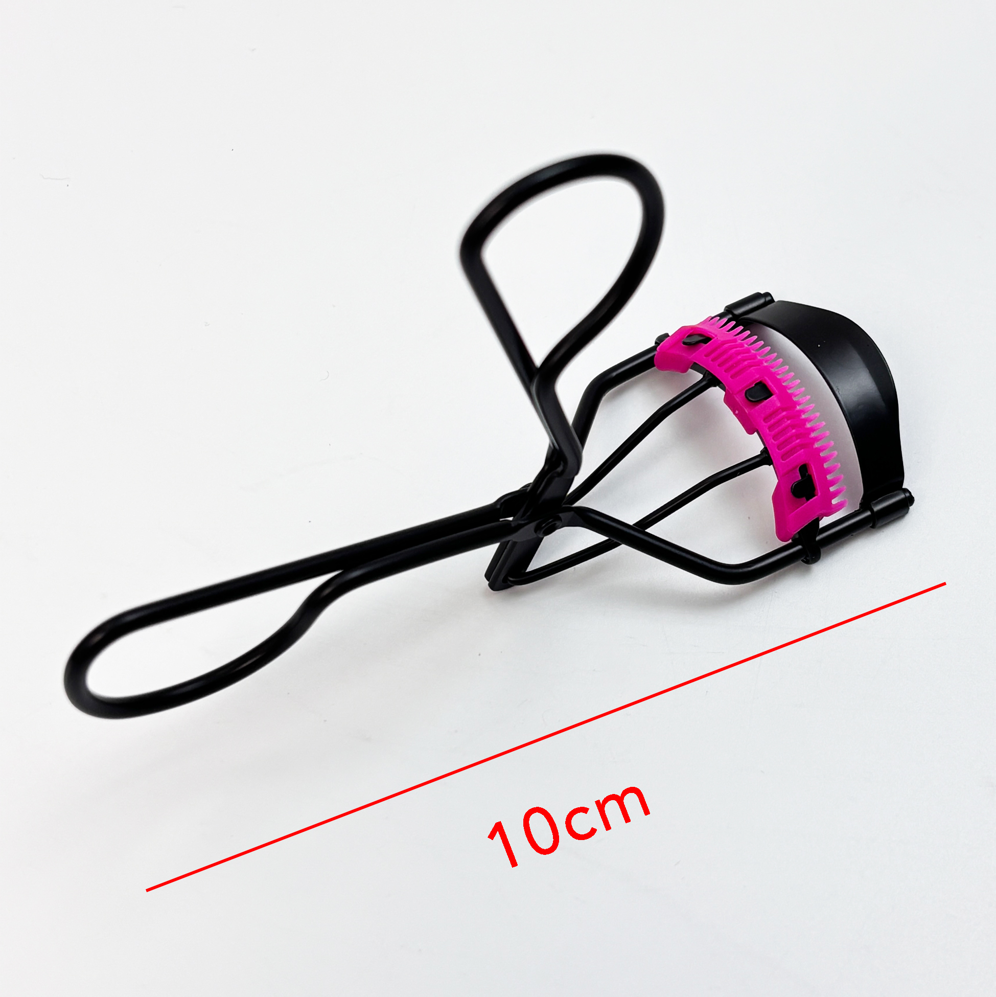Black Lash Curler with Pink Comb
