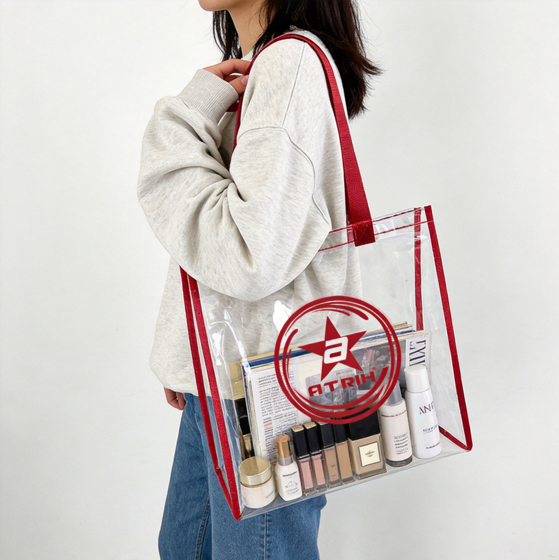 ATRIH Clear Tote Bag