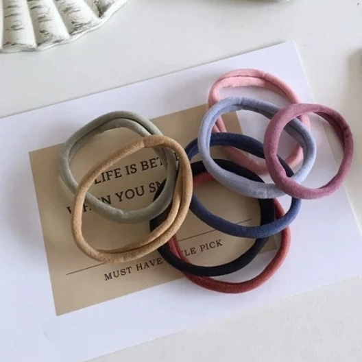 20-pcs Vibrant Multi-Color Hair Tie Band Set