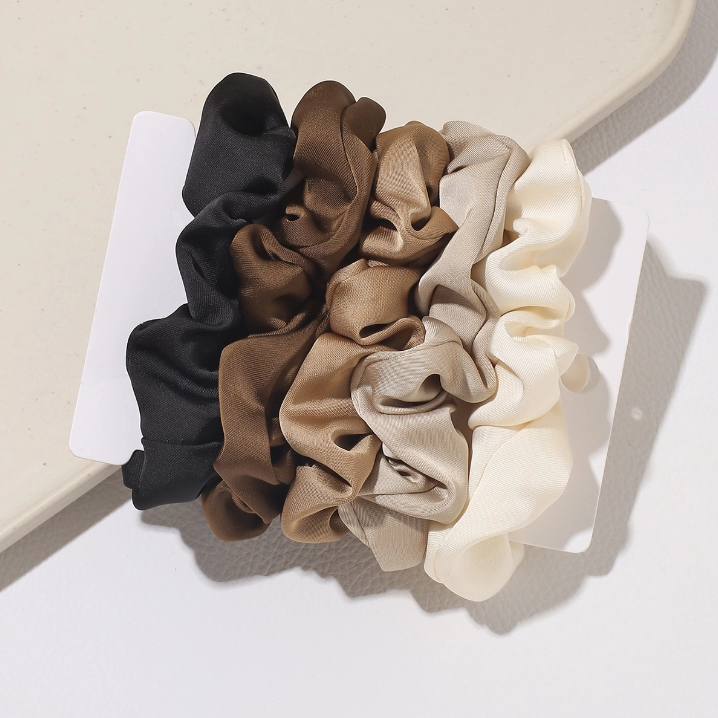 Soft Stretch Hair Tie Band 6-Piece Set