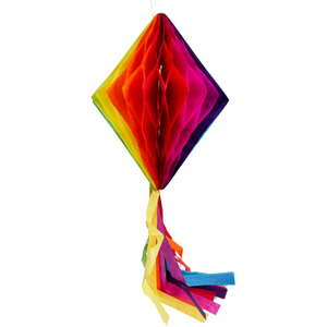 Multi-color Diamond-Shaped Paper Lantern