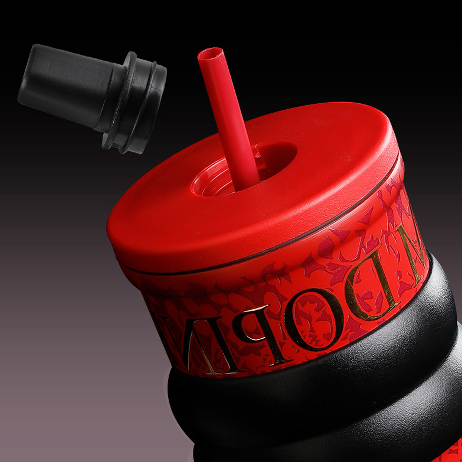 710ML Insulated Stainless Steel Tumbler with Straw & Leak-Proof Lid