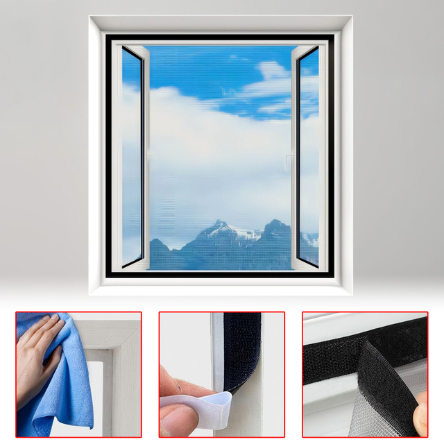 Self Adhesive Window Screen Mesh