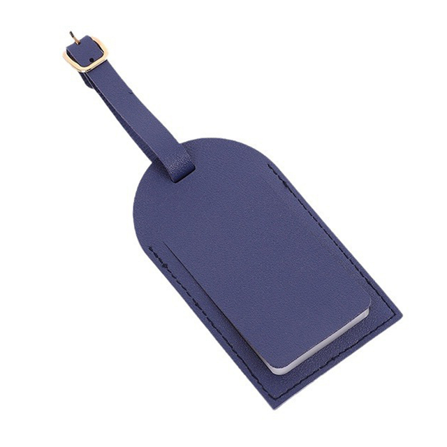 Colorful Leather Luggage Tag