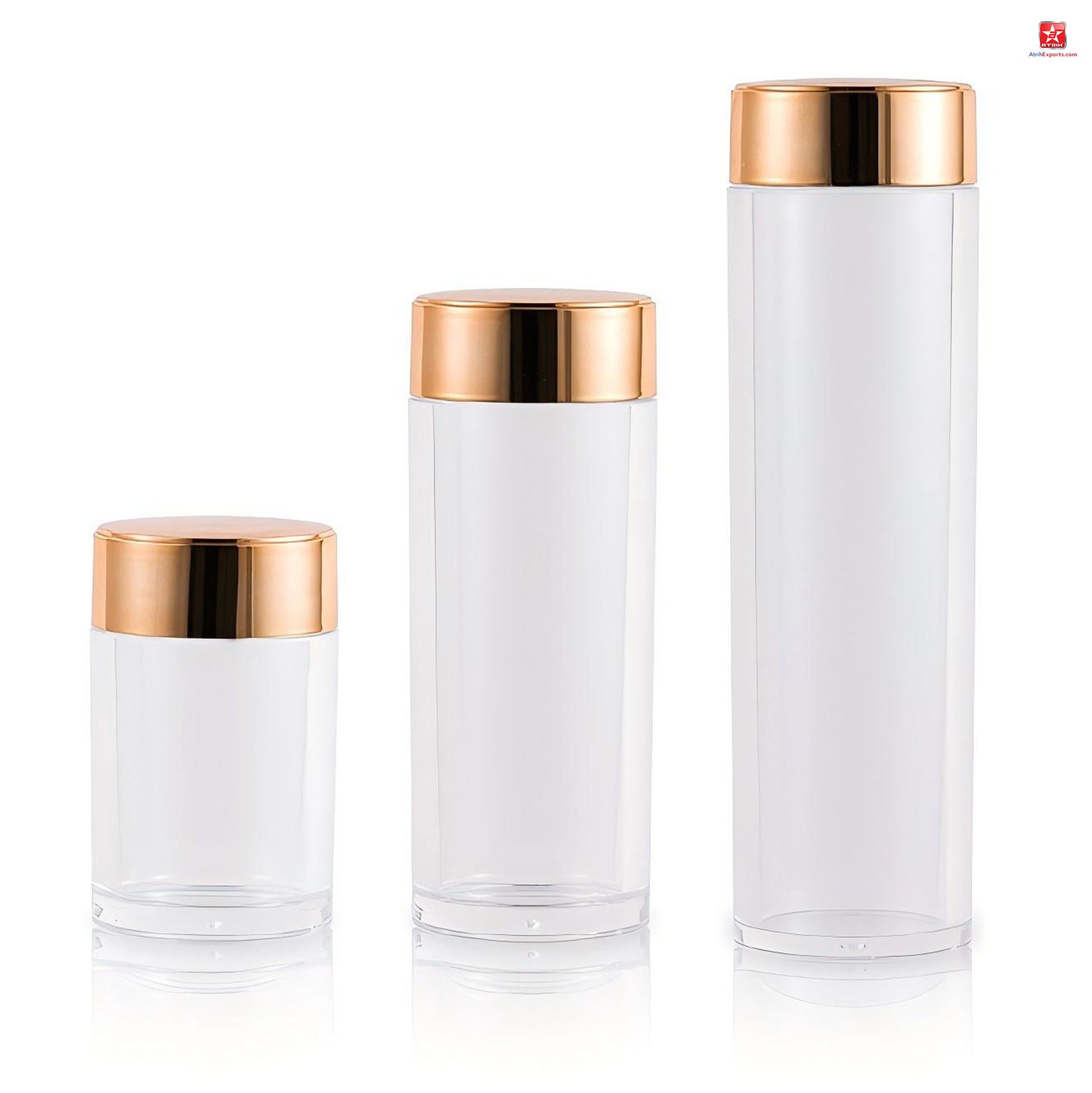 Transparent Plastic Capsule Container