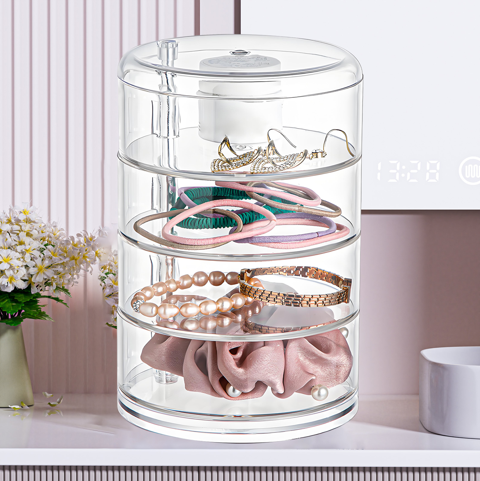Rotating PS Jewelry Organizer