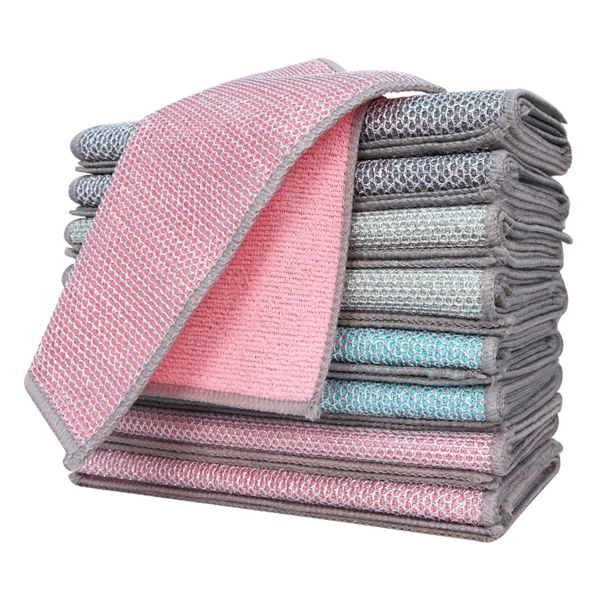 Multi Color Microfiber Cleaning Towels