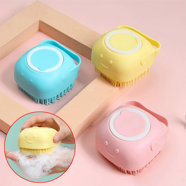 Detachable Liquid Dispensing Scrub Brush