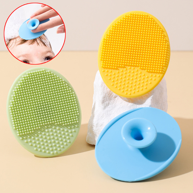 Silicone Scalp And Skin Exfoliating Brush Set